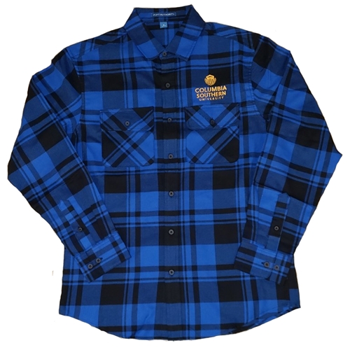 Columbia Southern Book Store - Men's Blue Flannel