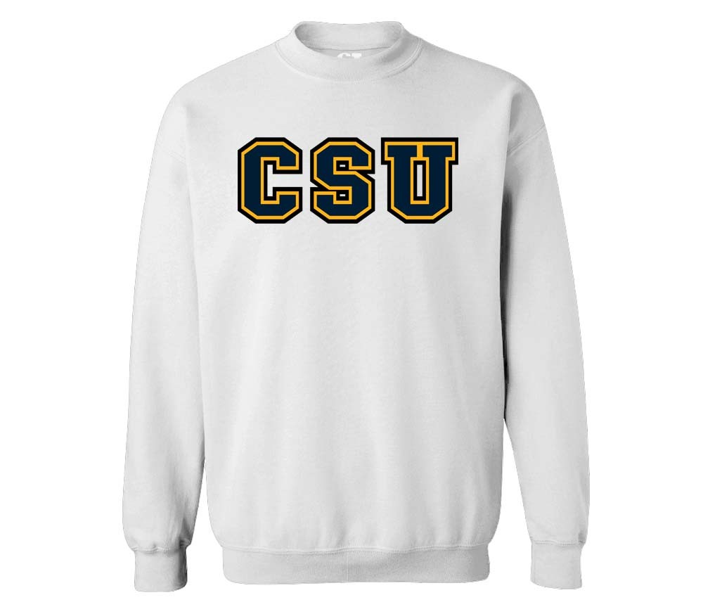 Crewneck Sweatshirt White | 9989 | Columbia Southern University