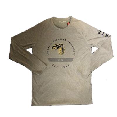 UA Grey L/S Tech Tee