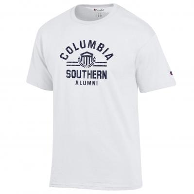 Alumni Shield White Short Sleeve Tee
