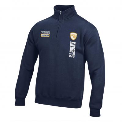 1/4 Zip Navy with Pockets