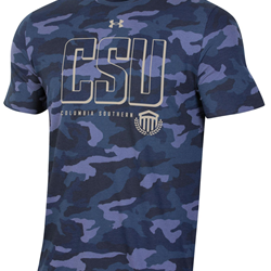 UA Camo CSU Navy Tee
