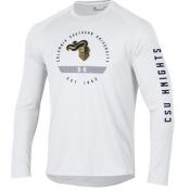 UA White L/S Tech Tee