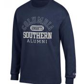 Alumni Navy & White Knights Long Sleeve Tee