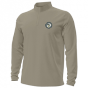 UA Motion 1/4 Zip Taupe Heather