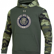 UA Rival Camo Green Hoodie