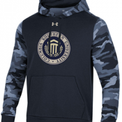 UA Rival Camo Navy Hoodie